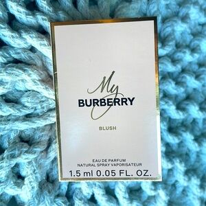 New my Burberry blush sample